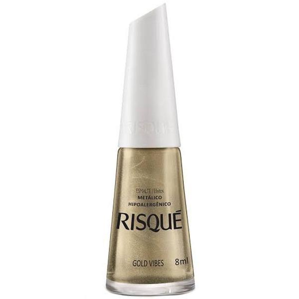 Esmalte Risque 8ml Gold Vibes - Cosmed Ind. Cosm. e Med. S/A