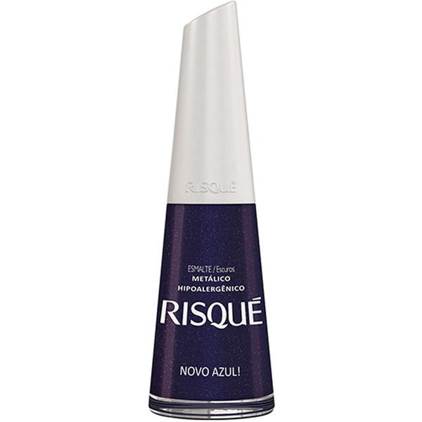 Esmalte Risqué 8ml Novo Azul - Cosmed Ind. Cosm. e Med. S/A