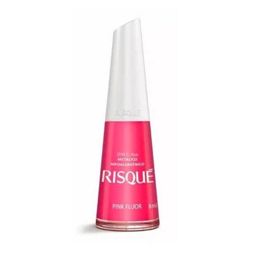 Esmalte Risque Pink Fluor 8Ml (Risque)