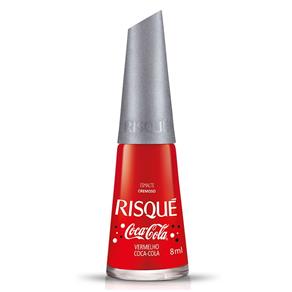 Esmalte Risqué - Vermelho Coca-Cola - 8 Ml