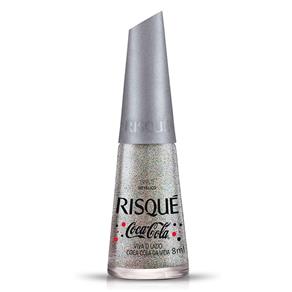 Esmalte Risqué - Viva o Lado Coca-Cola da Vida - 8 Ml