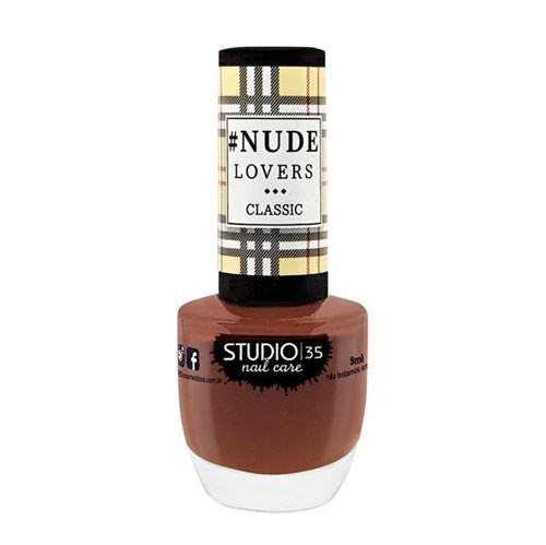 Esmalte Studio35 Coleção Nude Lovers - Choco Nude 9Ml (Studio35)