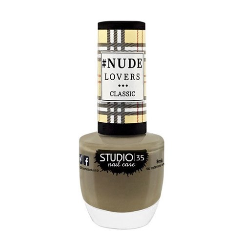 Esmalte Studio35 Coleção Nude Lovers - Nude Militar 9Ml (Studio35)
