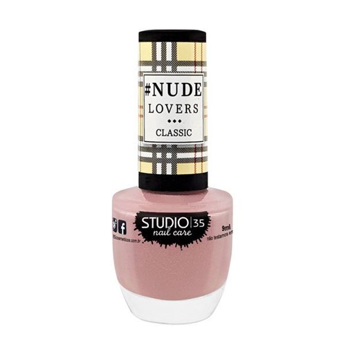 Esmalte Studio35 Coleção Nude Lovers - Nude Porcelana 9Ml (Studio35)