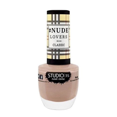 Esmalte Studio35 Coleção Nude Lovers - Nude que Brilha 9Ml (Studio35)