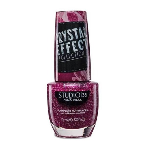 Esmalte Studio35 Crystal Effect Hashtag Lindoquedoi 9Ml (Studio35)