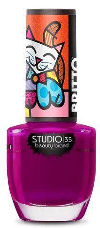 Esmalte Studio35 Gatoquemia - Colecao Romero Britto - Studio 35