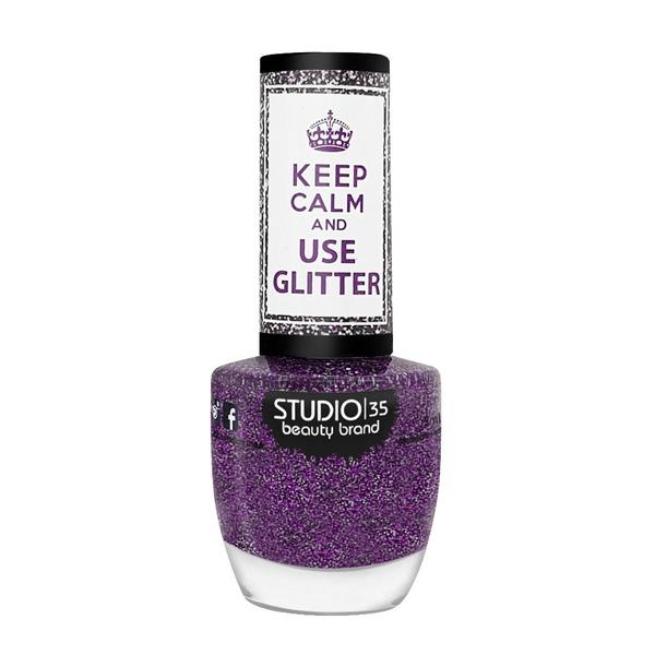 Esmalte Studio35 Keep Calm And Use Glitter Como eu Quero 9ml - Studio 35
