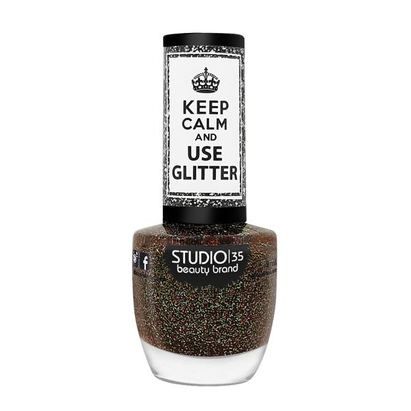 Esmalte Studio35 Keep Calm And Use Glitter - Fascinação 9ml - Studio 35