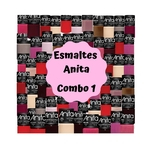 Esmaltes Anita Coleção Tons Vermelhos+Vinhos+Nudes+Rosas
