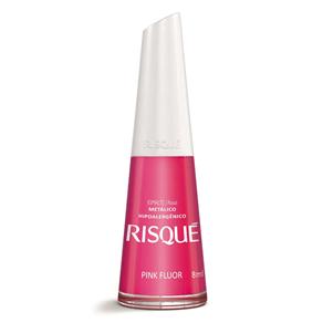 Esmaltes Risqué Rosas - 8ml - Pink Fluor