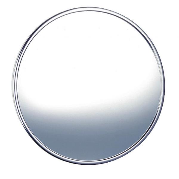 Espelho 40,5Cm Redondo C/Mold.505 Cris Metal