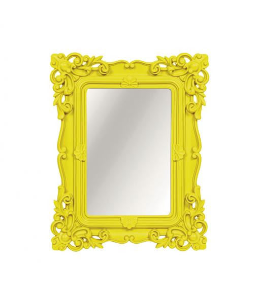 Espelho Amarelo 20X25 Cm - Mart