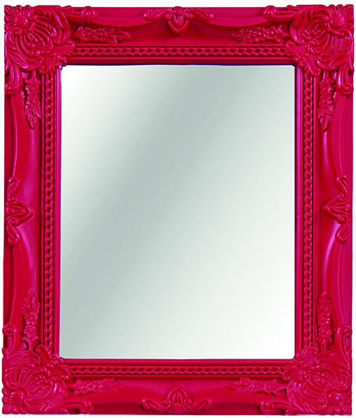 Espelho Brittany Vermelho - 20X25 6 Pçs - Mart