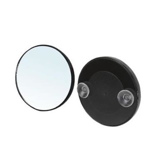 Espelho de Aumento 5X Anti Embacante com 2 Ventosas para Banheiro, Maquiagem e Sombrancelha
