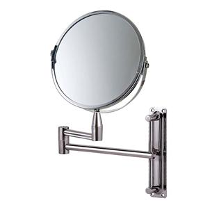 Espelho de Aumento Articulado Dupla Face M Mor 8482 em Aço e Vidro Prata
