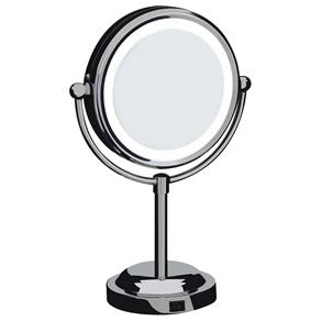 Espelho de Aumento - Dupla Face com Iluminação