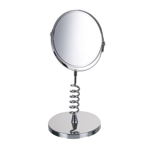 Espelho de Aumento Dupla Face de Mesa Aumenta 5x Ref.155X