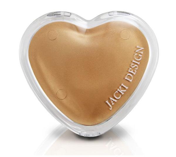 Espelho de Bolsa Coração - Amarelo - Jacki Design