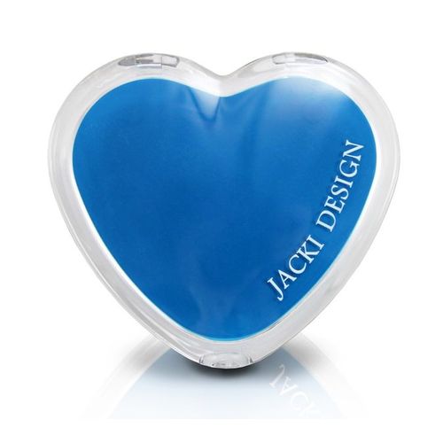 Espelho de Bolsa Coração - Azul