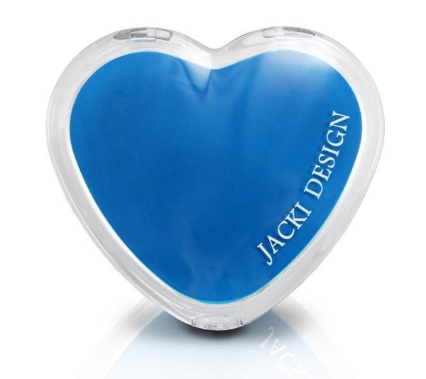 Espelho de Bolsa Coração - Azul - Jacki Design