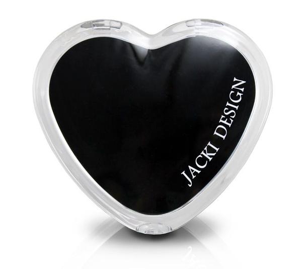 Espelho de Bolsa Coração - Preto - Jacki Design