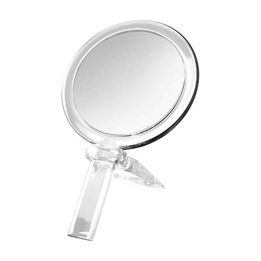 Espelho de Mão Dupla Face Modelo 20102 Cristal