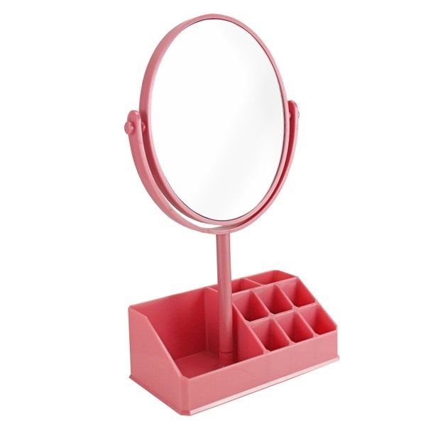 Espelho de Mesa com Organizador de Maquiagens JACKI DESIGN