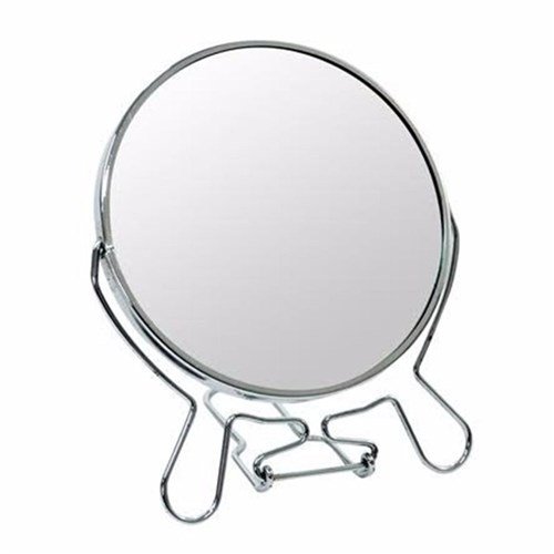 Espelho de Mesa Duplo com Aumento Amplia 3X 6 Polegadas