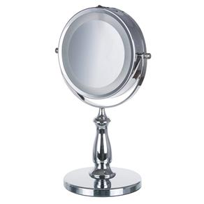 Espelho de Mesa Lemat Jm905 Dupla Face com Luz Led