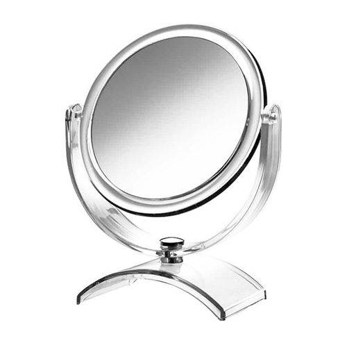 Espelho de Mesa Miroir Cristal Dupla Face Modelo 20201