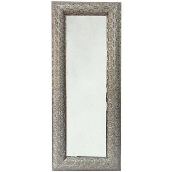 Espelho de Metal - 136x54 Cm - Btc Decor