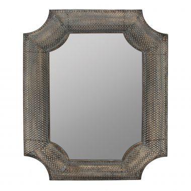 Espelho de Metal 65,5cm X 83,5cm X 7cm - Btc Decor