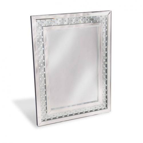 Espelho de Parede Retangular Mosaico 60cmx80cm Nakine
