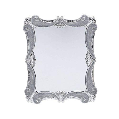 Espelho Euro Branco - 20x15 Cm