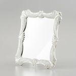 Espelho Euro Branco - 18x13 Cm