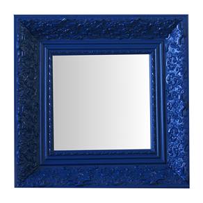 Espelho Moldura Rococó Fundo 16220 Art Shop - Azul