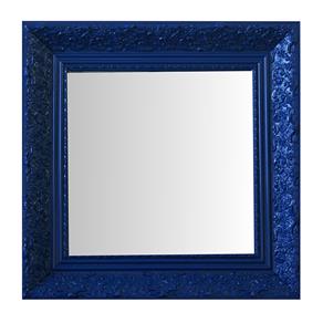 Espelho Moldura Rococó Fundo 16431 Art Shop - Azul
