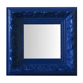 Espelho Moldura Rococó Raso 16234 Art Shop - Azul