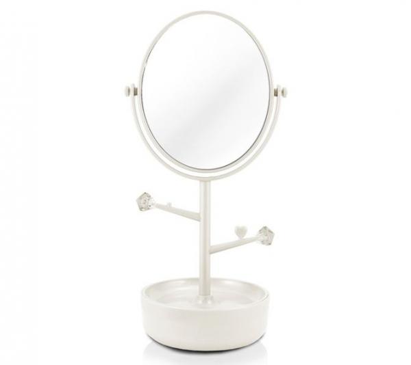 Espelho para Mesa com Compartimento para Jóias Jacki Design