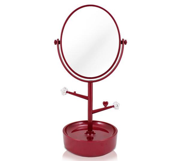 Espelho para Mesa com Compartimento para Jóias Jacki Design