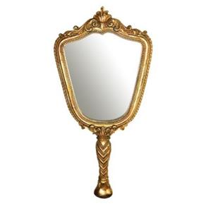 Espelho Parede Princesa Ouro - Cor Única