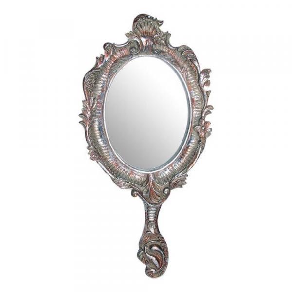 Espelho Parede Rainha Ouro- 48cm X 23cm X 2cm- Trevisan Concept
