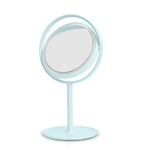 Espelho Portátil Led luz de 360°espelho rotativo de carregamento USB Lâmpada