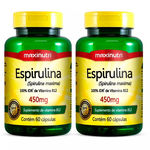Espirulina 2 Unidades de 60 Cápsulas Maxinutri