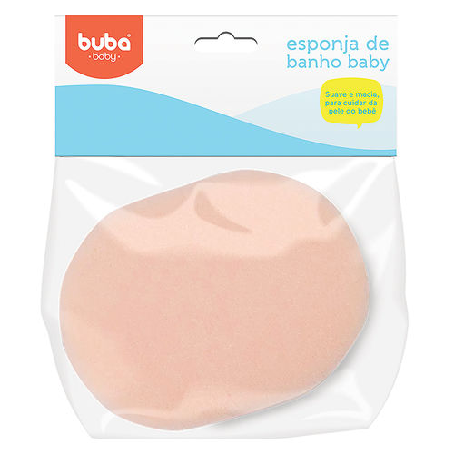 Esponja de Banho Rosa - Buba