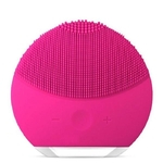 Esponja Elétrica Forever de Limpeza Facial Massageadora de Silicone Pink