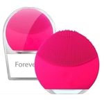 Esponja Massageadora Limpeza de Pele Facial de Silicone - Rosa Pink Forever