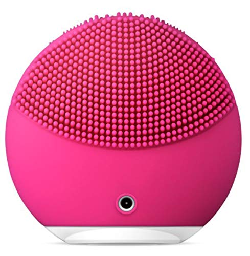 Esponja Massageadora para Limpeza Eletrica e Massageador Aparelho Escova de Limpeza Facial (rosa)