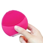 Esponja Massageadora Para Limpeza Elétrica E Massageador Aparelho Escova De Limpeza Facial
